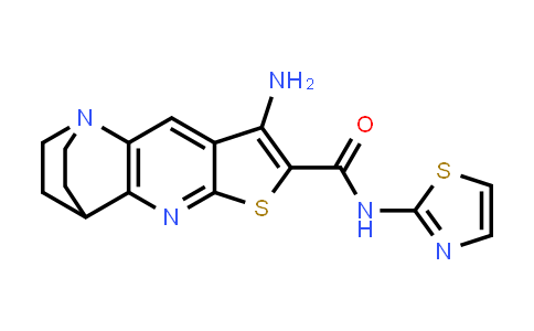 728885-90-3 | 8-Amino-N-(thiazol-2-yl)-3,4-dihydro-2H-1,4-ethanothieno[2,3-b][1,5]naphthyridine-7-carboxamide