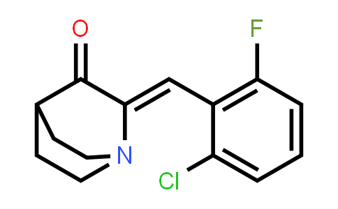 MC833216 | 477848-49-0 | (Z)-2-(2-氯-6-氟亚苄基)奎宁环素-3-酮