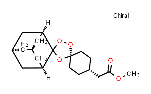 774597-73-8 | rel-Methyl 2-((1R,3R,4''S,5R,5'S,7R)-dispiro[adamantane-2,3'-[1,2,4]trioxolane-5',1''-cyclohexan]-4''-yl)acetate