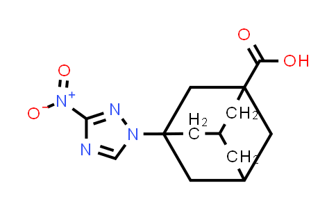445228-83-1 | 3-(3-Nitro-1h-1,2,4-triazol-1-yl)adamantane-1-carboxylic acid