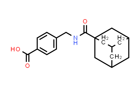 MC833267 | 848316-29-0 | 4-[(adamantan-1-ylformamido)methyl]benzoic acid