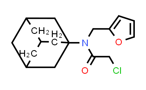 DY833271 | 335632-75-2 | n-(Adamantan-1-yl)-2-chloro-n-(furan-2-ylmethyl)acetamide