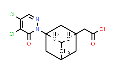 832740-18-8 | 2-(3-(4,5-Dichloro-6-oxopyridazin-1(6h)-yl)adamantan-1-yl)acetic acid
