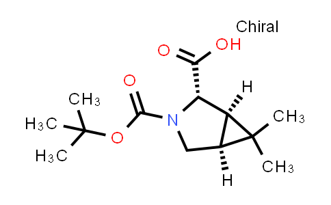 MC833327 | 848777-73-1 | rel-(1R,2S,5S)-3-(tert-Butoxycarbonyl)-6,6-dimethyl-3-azabicyclo[3.1.0]hexane-2-carboxylic acid