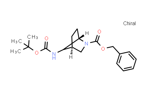 DY833330 | 2382855-12-9 | (1S,4S)-7-((叔丁氧基羰基)氨基)-2-氮杂二环[2.2.1]庚烷-2-羧酸苄酯