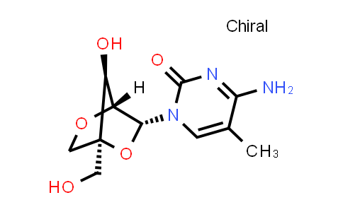 847650-87-7 | 4-氨基-1-((1S,3R,4R,7S)-7-羟基-1-(羟基甲基)-2,5-二噁烷二环[2.2.1]庚-3-基)-5-甲基嘧啶-2(1H)-酮