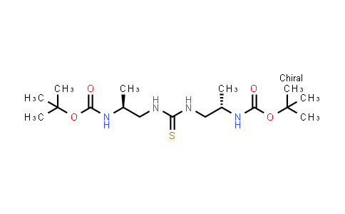 922495-32-7 | di-tert-Butyl ((2S,2'S)-(thiocarbonylbis(azanediyl))bis(propane-1,2-diyl))dicarbamate