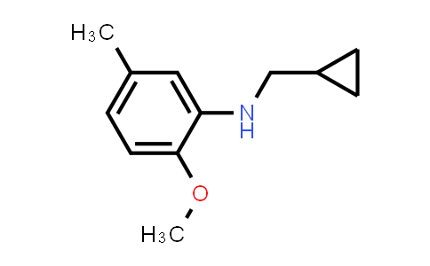 1156164-07-6 | n-(Cyclopropylmethyl)-2-methoxy-5-methylaniline