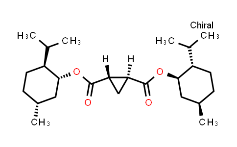 96149-00-7 | (1S,2S)-bis((1R,2S,5R)-2-isopropyl-5-methylcyclohexyl) cyclopropane-1,2-dicarboxylate