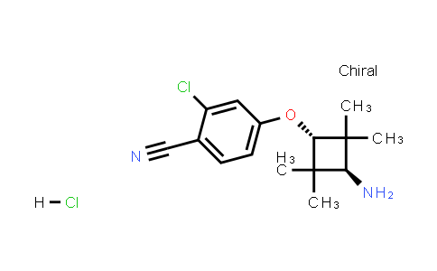 1818885-55-0 | 4-(反式-3-氨基-2,2,4,4-四甲基环丁氧基)-2-氯苯甲腈盐酸盐
