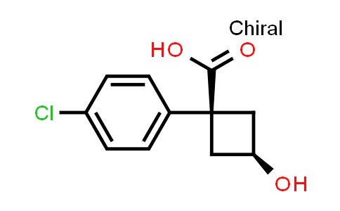 DY833415 | 933469-83-1 | (1s,3s)-1-(4-氯苯基)-3-羟基环丁烷甲酸