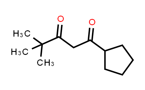 67078-78-8 | 1-Cyclopentyl-4,4-dimethylpentane-1,3-dione