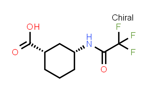 127946-30-9 | rel-(1S,3R)-3-(2,2,2-Trifluoroacetamido)cyclohexane-1-carboxylic acid