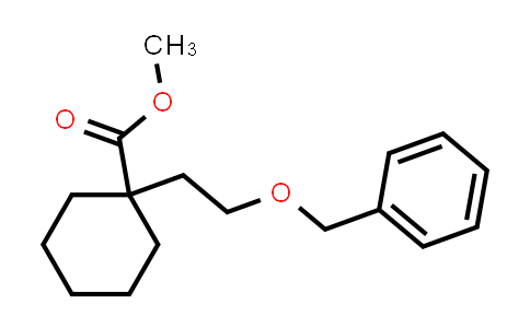 865459-93-4 | 1-(2-(苄氧基)乙基)环己烷羧酸甲酯
