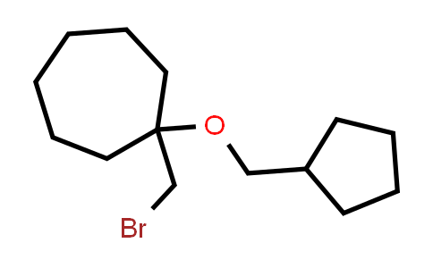 1504375-08-9 | 1-(Bromomethyl)-1-(cyclopentylmethoxy)cycloheptane