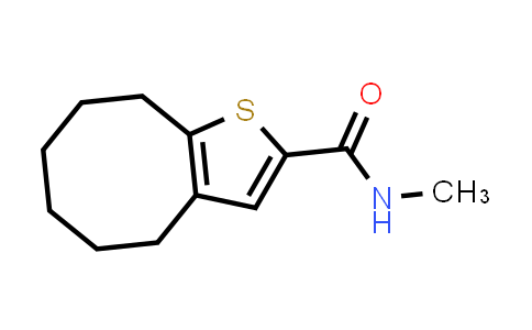 MC833781 | 777873-11-7 | N-甲基-4,5,6,7,8,9-六氢环辛基[b]噻吩-2-甲酰胺