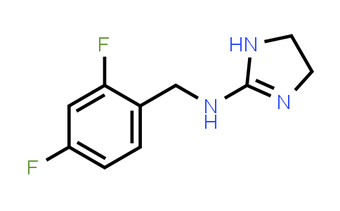 CAS No. 1597248-19-5, N-(2,4-difluorobenzyl)-4,5-dihydro-1H-imidazol-2-amine