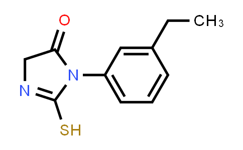 852217-66-4 | 1-(3-Ethylphenyl)-2-sulfanyl-4,5-dihydro-1h-imidazol-5-one