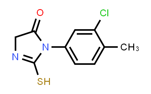 302840-90-0 | 1-(3-Chloro-4-methylphenyl)-2-sulfanyl-4,5-dihydro-1h-imidazol-5-one