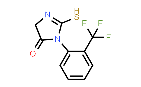852389-02-7 | 2-Sulfanyl-1-[2-(trifluoromethyl)phenyl]-4,5-dihydro-1h-imidazol-5-one