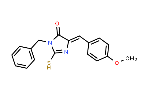 875424-21-8 | 1-Benzyl-4-[(4-methoxyphenyl)methylidene]-2-sulfanyl-4,5-dihydro-1h-imidazol-5-one