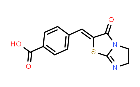 307342-94-5 | 4-((3-Oxo-5,6-dihydroimidazo[2,1-b]thiazol-2(3h)-ylidene)methyl)benzoic acid