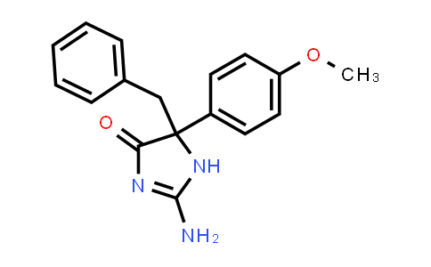 918665-12-0 | 2-Amino-5-benzyl-5-(4-methoxyphenyl)-4,5-dihydro-1H-imidazol-4-one