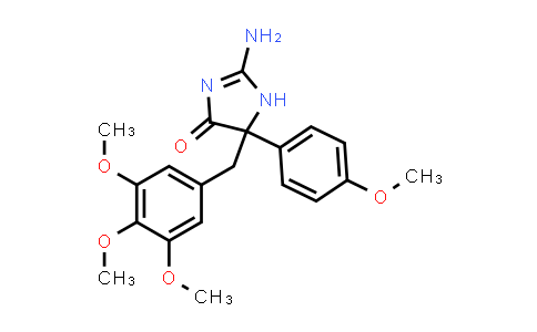 918665-03-9 | 2-氨基-5-[(4-溴苯基)甲基]-5-(4-甲氧基苯基)-4,5-二氢-1H-咪唑-4-酮