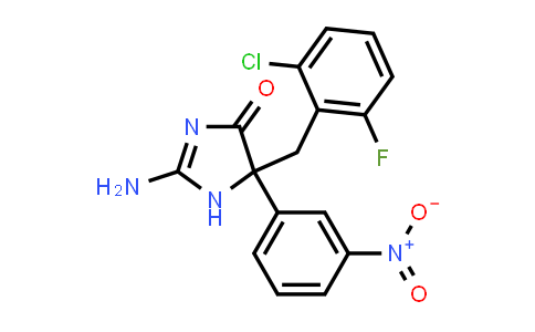 MC833873 | 1354919-21-3 | 2-Amino-5-[(2-chloro-6-fluorophenyl)methyl]-5-(3-nitrophenyl)-4,5-dihydro-1H-imidazol-4-one