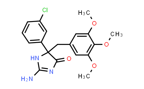 1354925-02-2 | 2-Amino-5-(3-chlorophenyl)-5-[(3,4,5-trimethoxyphenyl)methyl]-4,5-dihydro-1H-imidazol-4-one