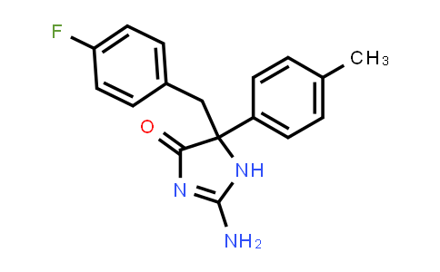 1354916-42-9 | 2-Amino-5-[(4-fluorophenyl)methyl]-5-(4-methylphenyl)-4,5-dihydro-1H-imidazol-4-one