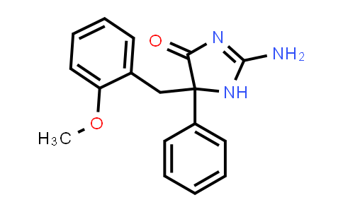 MC833907 | 512190-94-2 | 2-氨基-5-[(2-甲氧基苯基)甲基]-5-苯基-4,5-二氢-1H-咪唑-4-酮