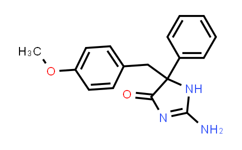 MC833908 | 512190-90-8 | 2-氨基-5-[(4-甲氧基苯基)甲基]-5-苯基-4,5-二氢-1H-咪唑-4-酮