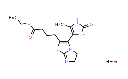 1217173-45-9 | Ethyl 4-(3-(5-methyl-2-oxo-2,3-dihydro-1H-imidazol-4-yl)-5,6-dihydroimidazo[2,1-b]thiazol-2-yl)butanoate hydrobromide