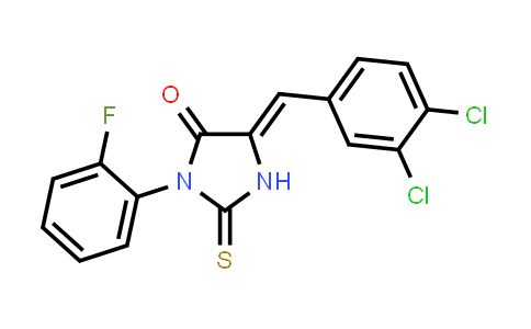 722465-80-7 | 5-(3,4-Dichlorobenzylidene)-3-(2-fluorophenyl)-2-thioxoimidazolidin-4-one