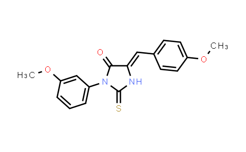 725710-49-6 | 3-(3-Methoxyphenyl)-5-[(4-methoxyphenyl)methylidene]-2-sulfanylideneimidazolidin-4-one