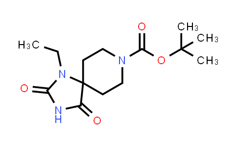 870082-30-7 | Tert-butyl 1-ethyl-2,4-dioxo-1,3,8-triazaspiro[4.5]Decane-8-carboxylate