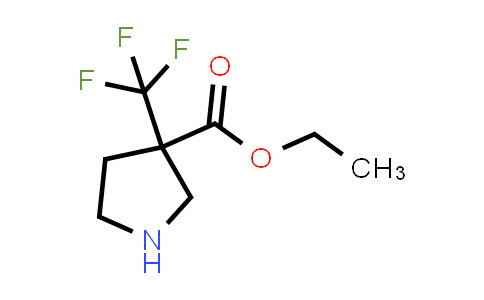 1211537-93-7 | 3-(三氟甲基)吡咯烷-3-羧酸乙酯
