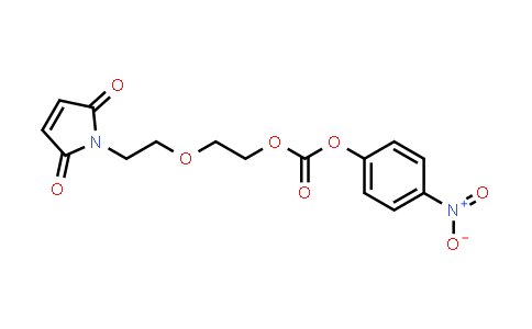 1345681-74-4 | 2-(2-(2,5-Dioxo-2,5-dihydro-1H-pyrrol-1-yl)ethoxy)ethyl (4-nitrophenyl) carbonate