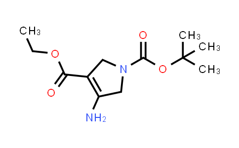 951626-01-0 | 1-(Tert-butyl) 3-ethyl 4-amino-2,5-dihydro-1H-pyrrole-1,3-dicarboxylate