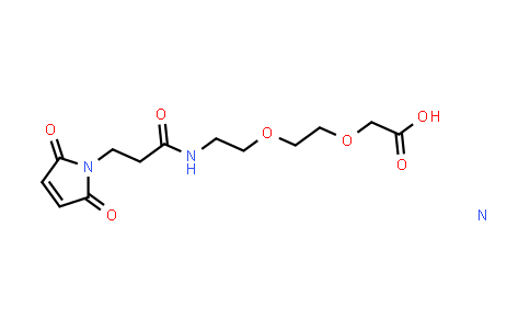MC834093 | 321936-04-3 | Poly(oxy-1,2-ethanediyl), α-(carboxymethyl)-ω-[2-[[3-(2,5-dihydro-2,5-dioxo-1H-pyrrol-1-yl)-1-oxopropyl]amino]ethoxy]-