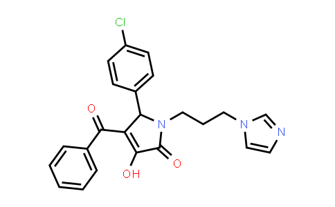 DY834122 | 381717-91-5 | 1-(3-(1H-咪唑-1-基)丙基)-5-(4-氯苯基)-4-(羟基(苯基)亚甲基)吡咯烷-2,3-二酮