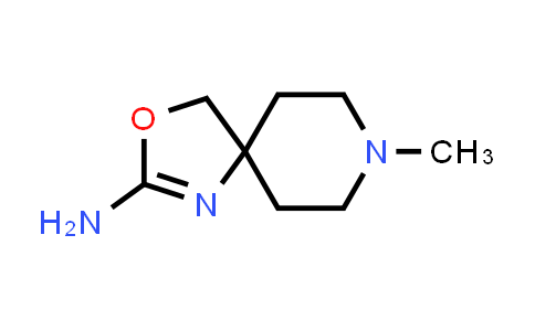 CAS No. 1491211-87-0, 8-Methyl-3-oxa-1,8-diazaspiro[4.5]dec-1-en-2-amine