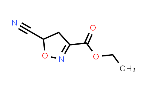 40499-67-0 | Ethyl 5-cyano-4,5-dihydroisoxazole-3-carboxylate
