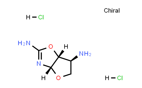 2742667-26-9 | (3aS,6S,6aR)-3a,5,6,6a-四氢呋喃[2,3-d]噁唑-2,6-二胺二盐酸盐