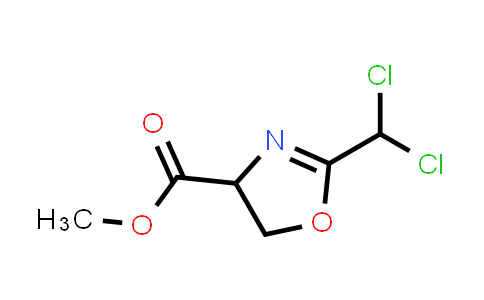 DY834340 | 289030-37-1 | Methyl 2-(dichloromethyl)-4,5-dihydro-1,3-oxazole-4-carboxylate