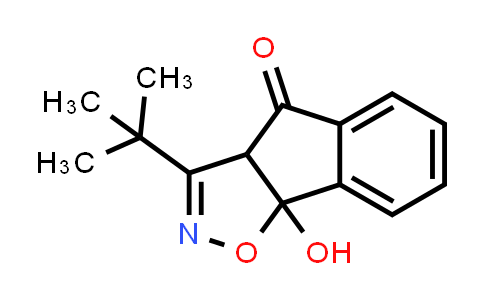 87206-95-9 | 3-(Tert-butyl)-8b-hydroxy-3a,8b-dihydro-4H-indeno[2,1-d]isoxazol-4-one