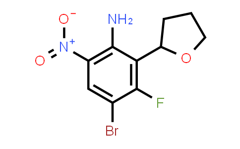 MC834424 | 1384984-27-3 | 4-Bromo-3-fluoro-6-nitro-2-(tetrahydrofuran-2-yl)aniline