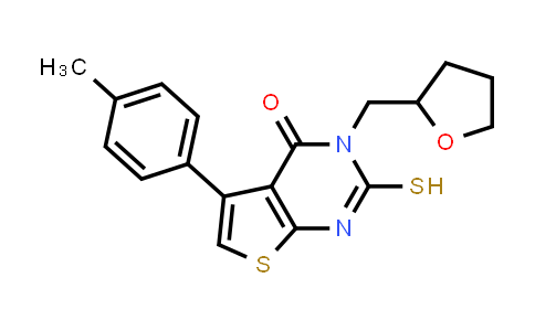793716-03-7 | 5-(4-Methylphenyl)-3-(oxolan-2-ylmethyl)-2-sulfanyl-3h,4h-thieno[2,3-d]pyrimidin-4-one