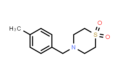 477858-35-8 | 4-(4-甲基苄基)硫代吗啉1,1-二氧化物